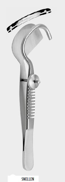 Пінцет СНЕЛЛЕН (SNELLEN ) для ентропіона, 9 см (cm) ф. 2